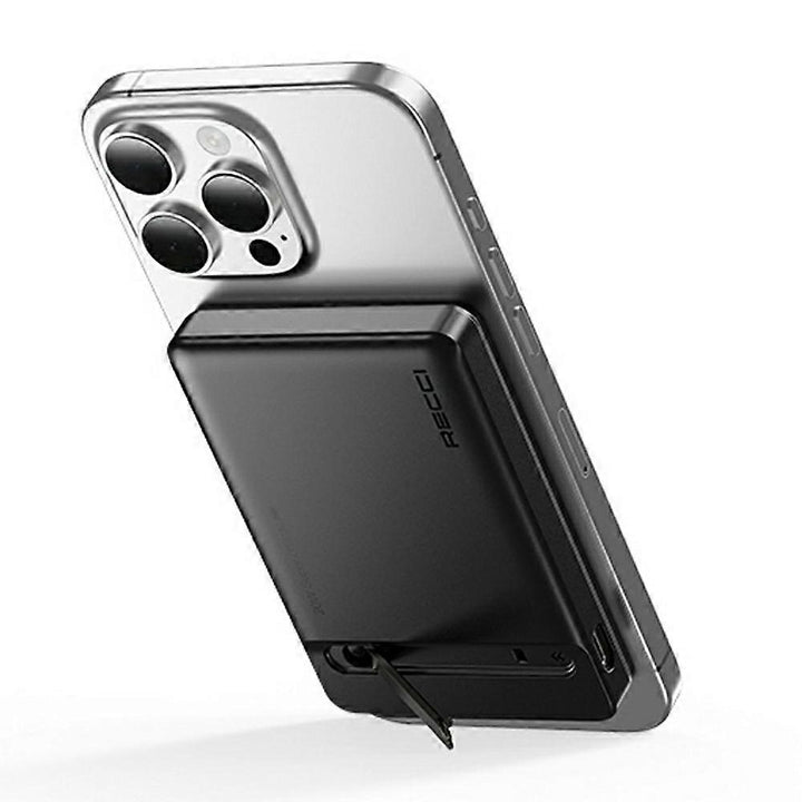 RECCI 2-in-1 10000mAh Power Bank with 15W Wireless Charging