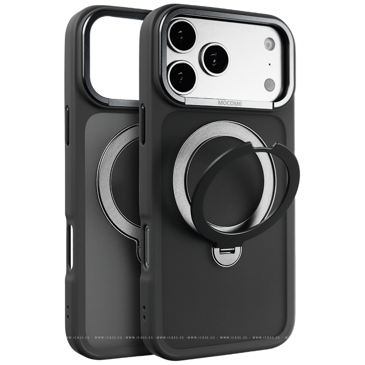 Mocome MagSafe Ring Stand Protective Case for 17 Pro