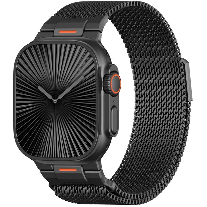 Stainless Steel Magnetic Mesh Watch Band for Apple Watch