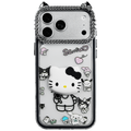 Cute Cartoon Clear Case with Shiny Camera Frame iPhone 17 Air