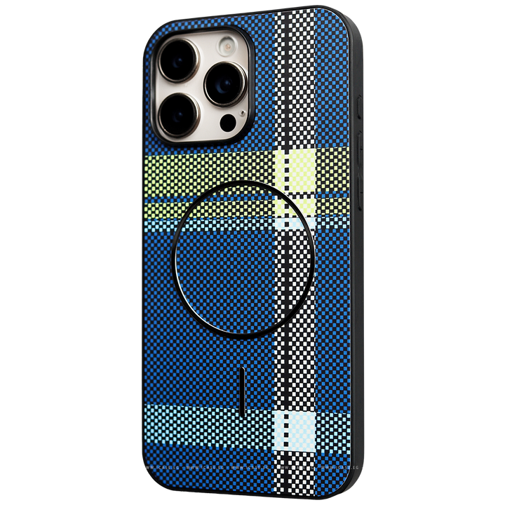 Stylish Pattern Magnetic Case iPhone 15 Pro Max