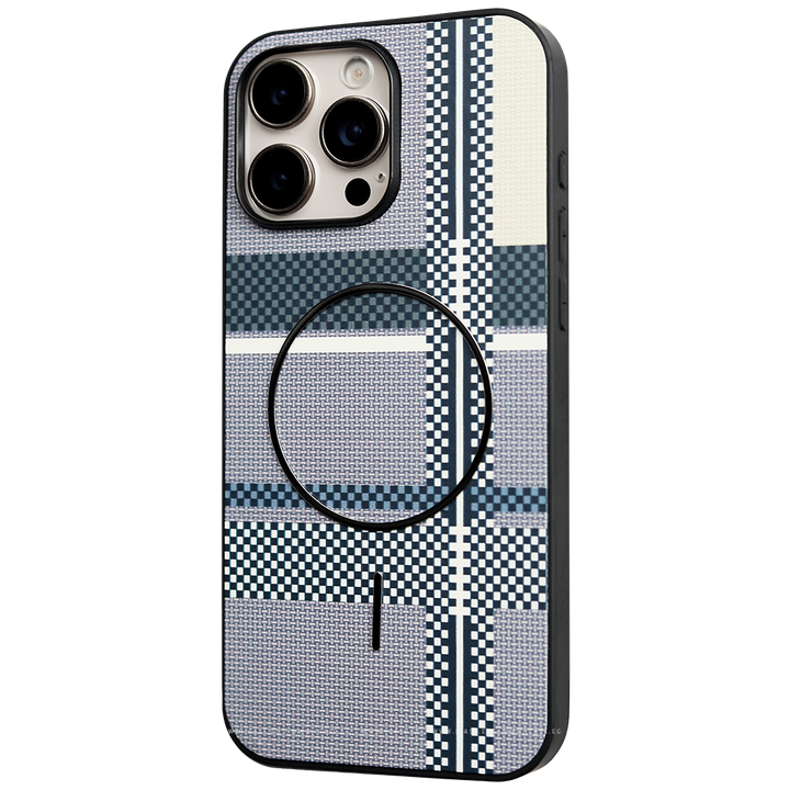 Stylish Pattern Magnetic Case iPhone 15 Pro Max