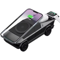 Cyber Charge 3-in-1 Motorized Wireless Charging Dock