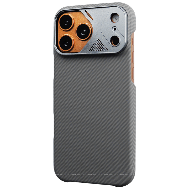 Carbon Fiber MagSafe Case with Metal Camera Protection for iPhone Pro Max 17 Pro Max