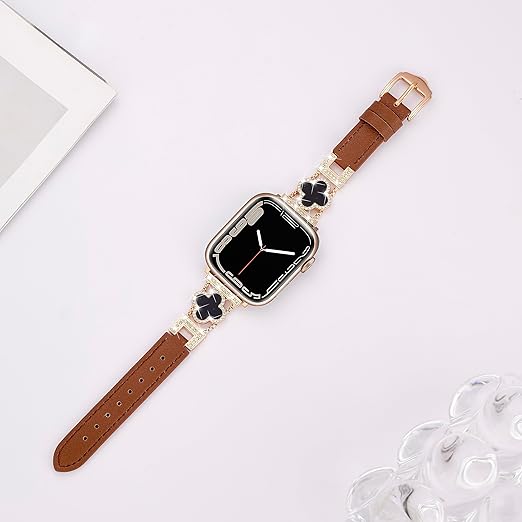 Luxury Leather Fashion Band for Apple Watch