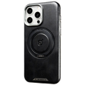 Rimbmax Luxury MagSafe Leather Texture Case iPhone 16 Pro Max