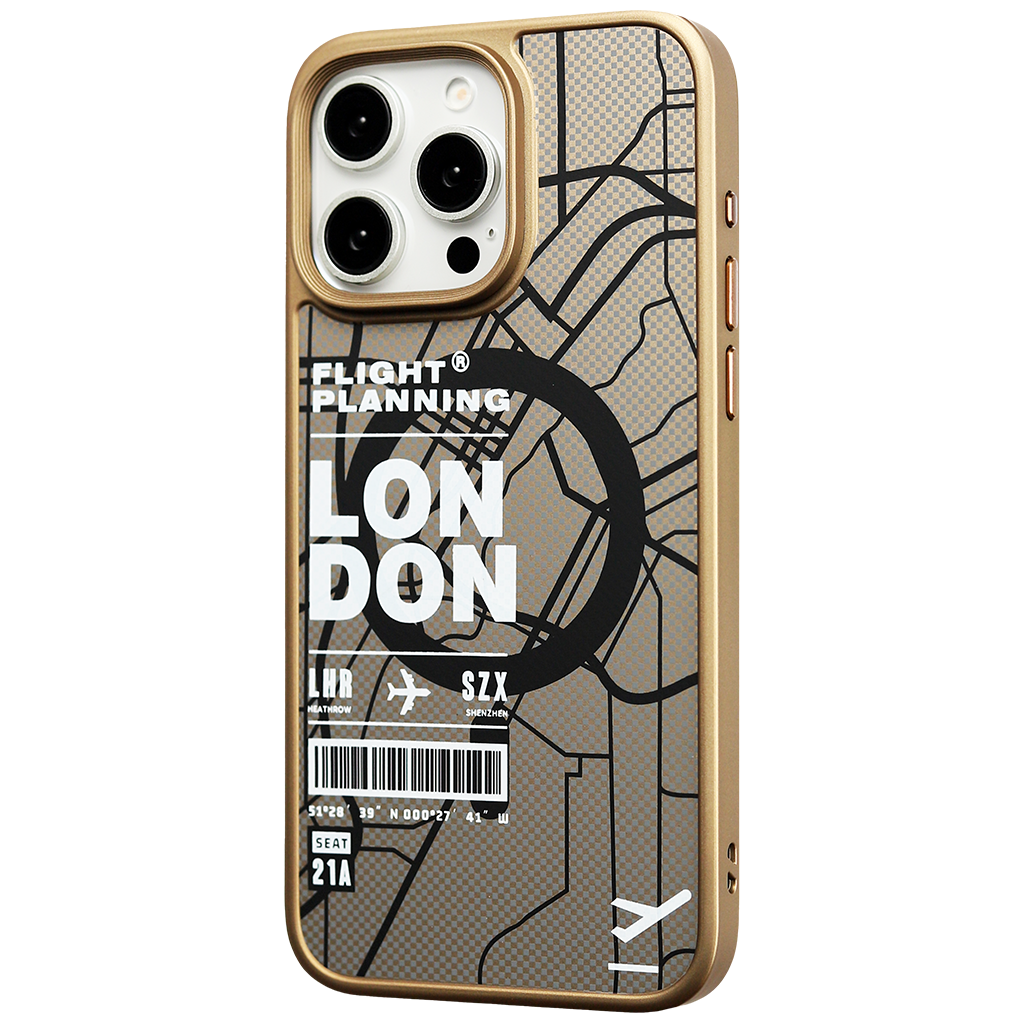 Flight Planning Urban London Case iPhone 16