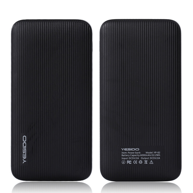 Yesido Power Bank 1 USB 6000mAh