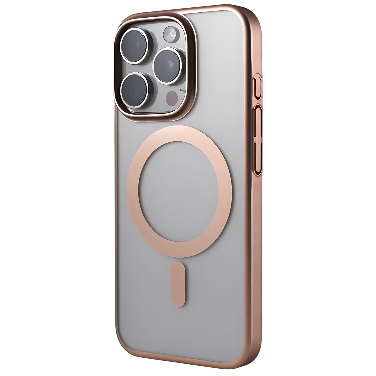 Glossy Transparent MagSafe Case iPhone 15