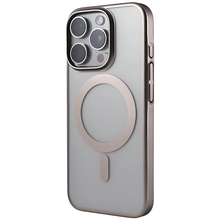 Glossy Transparent MagSafe Case iPhone 15
